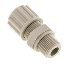 12x10mm & G3/8'' PP Racor recto de compresión con rosca macho 10 bar