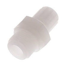 Racor de compresión recto de PVDF 8x6 mm y G1/2'' con rosca macho 10 bar