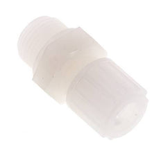 12x10mm & G1/2'' PVDF Straight Compression Fitting with Male Threads 10 bar