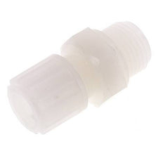 12x10mm & G1/2'' PVDF Straight Compression Fitting with Male Threads 10 bar