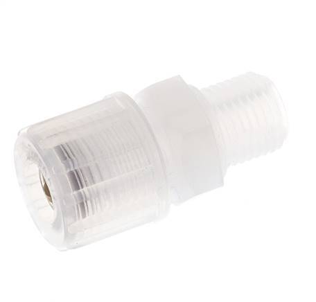 10x8mm & G1/4'' PFA Racor de corte recto con rosca macho 10 bar