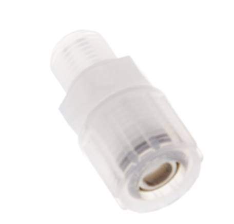 10x8mm & G1/4'' PFA Racor de corte recto con rosca macho 10 bar