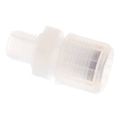 12x10mm & G1/4'' PFA Racor de corte recto con roscas macho 10 bar