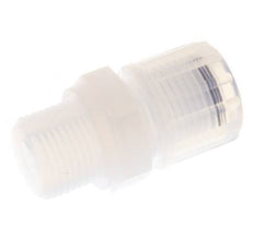 10x8mm & G3/8'' PFA Racor de corte recto con rosca macho 10 bar