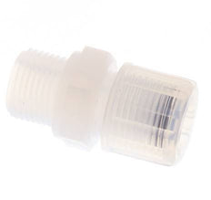 10x8mm & G3/8'' PFA Racor de corte recto con rosca macho 10 bar