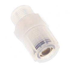 10x8mm & G3/8'' PFA Racor de corte recto con rosca macho 10 bar