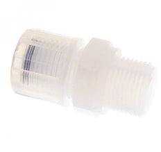 10x8mm & G3/8'' PFA Racor de corte recto con rosca macho 10 bar