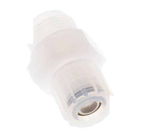 10x8mm & G1/2'' PFA Straight Cutting Fitting with Male Threads 10 bar