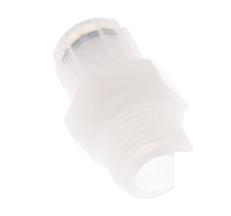 10x8mm & G1/2'' PFA Straight Cutting Fitting with Male Threads 10 bar