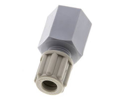 6x4mm & G1/4'' PA Straight Compression Fitting with Female Threads 10 bar [2 Pieces]