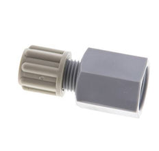6x4mm & G1/4'' PA Straight Compression Fitting with Female Threads 10 bar [2 Pieces]