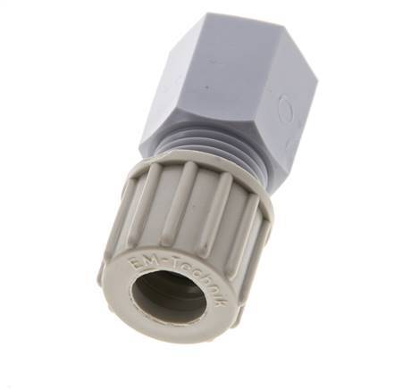 10x8mm & G1/4'' PA Straight Compression Fitting with Female Threads 10 bar