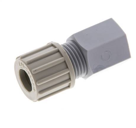10x8mm & G1/4'' PA Straight Compression Fitting with Female Threads 10 bar