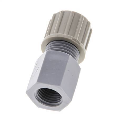 10x8mm & G1/4'' PA Straight Compression Fitting with Female Threads 10 bar