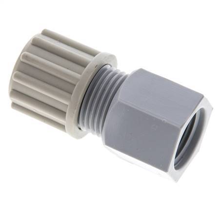 12x9mm & G3/8'' PA Straight Compression Fitting with Female Threads 10 bar