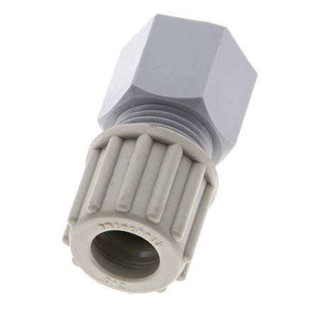 12x9mm & G3/8'' PA Straight Compression Fitting with Female Threads 10 bar