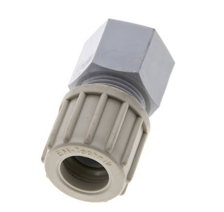 14x12mm & G3/8'' PA Straight Compression Fitting with Female Threads 10 bar