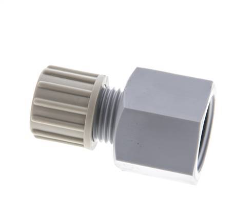 10x8mm & G1/2'' PA Straight Compression Fitting with Female Threads 10 bar