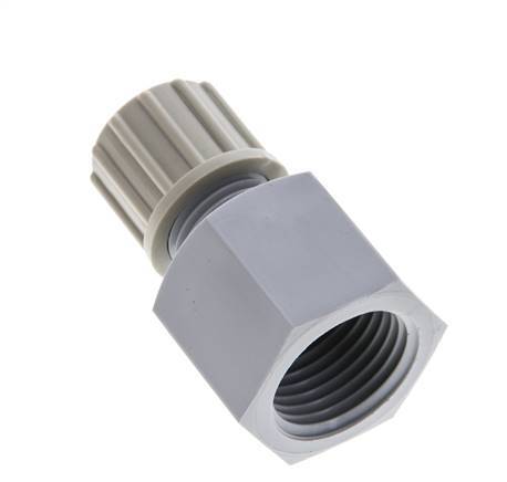 10x8mm & G1/2'' PA Straight Compression Fitting with Female Threads 10 bar