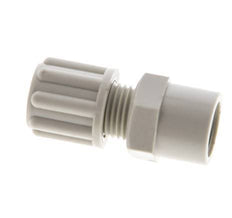 6x4mm & G1/8'' PP Straight Compression Fitting with Female Threads 10 bar