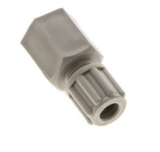 6x4mm & G1/4'' PP Straight Compression Fitting with Female Threads 10 bar