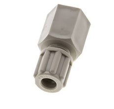 6x4mm & G1/4'' PP Straight Compression Fitting with Female Threads 10 bar