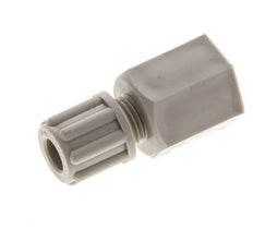 6x4mm & G1/4'' PP Straight Compression Fitting with Female Threads 10 bar
