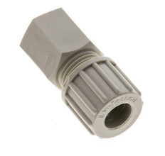 10x8mm & G1/4'' PP Straight Compression Fitting with Female Threads 10 bar