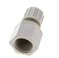 10x8mm & G1/2'' PP Straight Compression Fitting with Female Threads 10 bar