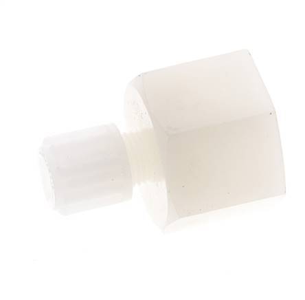 12x10mm & G1/2'' PVDF Straight Compression Fitting with Female Threads 10 bar