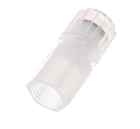 8x6mm & G1/4'' PFA Straight Cutting Fitting with Female Threads 10 bar