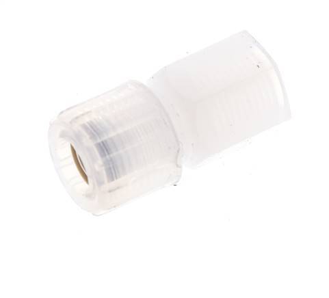 10x8mm & G1/4'' PFA Straight Cutting Fitting with Female Threads 10 bar