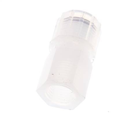 10x8mm & G1/4'' PFA Straight Cutting Fitting with Female Threads 10 bar