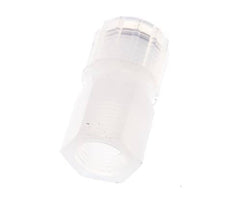 10x8mm & G1/4'' PFA Straight Cutting Fitting with Female Threads 10 bar