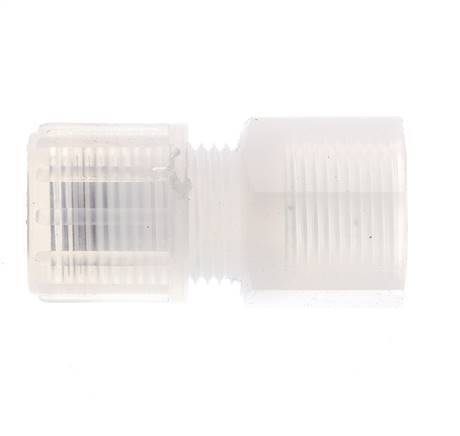 12x10mm & G3/8'' PFA Straight Cutting Fitting with Female Threads 10 bar