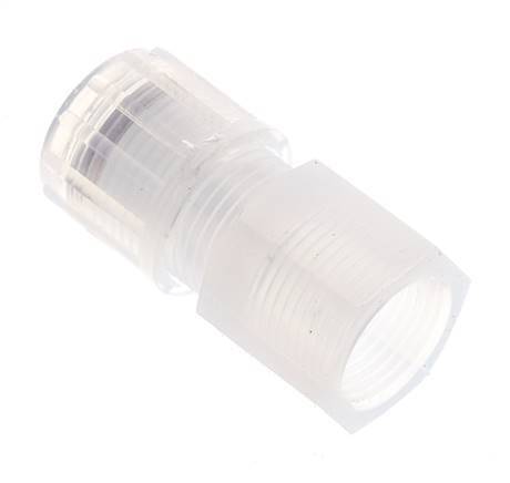 12x10mm & G3/8'' PFA Straight Cutting Fitting with Female Threads 10 bar