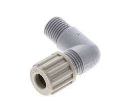 8x6mm & G1/4'' PA Elbow Compression Fitting with Male Threads 10 bar [2 Pieces]