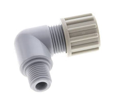 12x10mm & G1/4'' PA Elbow Compression Fitting with Male Threads 10 bar