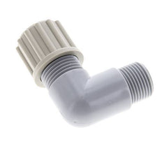 12x10mm & G3/8'' PA Elbow Compression Fitting with Male Threads 10 bar