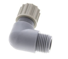 12x9mm & G1/2'' PA Elbow Compression Fitting with Male Threads 10 bar