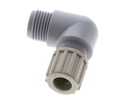 12x9mm & G1/2'' PA Elbow Compression Fitting with Male Threads 10 bar