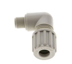 8x6mm & G1/8'' PP Elbow Compression Fitting with Male Threads 10 bar