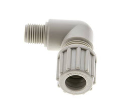 12x10mm & G1/4'' PP Elbow Compression Fitting with Male Threads 10 bar