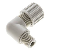 12x10mm & G1/4'' PP Elbow Compression Fitting with Male Threads 10 bar