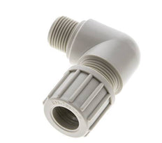 14x12mm & G3/8'' PP Elbow Compression Fitting with Male Threads 10 bar