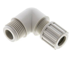 12x9mm & G1/2'' PP Elbow Compression Fitting with Male Threads 10 bar