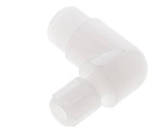 6x4mm & G1/2'' PVDF Elbow Compression Fitting with Male Threads 10 bar