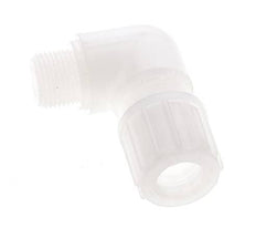 14x12mm & G3/8'' PVDF Elbow Compression Fitting with Male Threads 10 bar