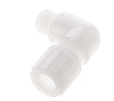 14x12mm & G3/8'' PVDF Elbow Compression Fitting with Male Threads 10 bar