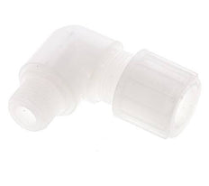 14x12mm & G3/8'' PVDF Elbow Compression Fitting with Male Threads 10 bar